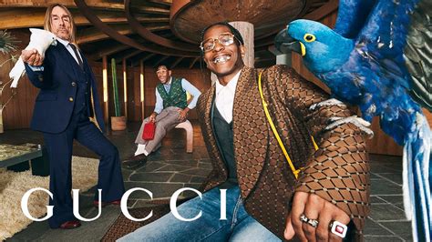 who is in the new gucci commercial